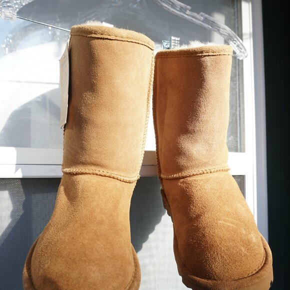 Bearpaw Elle Short Hickory Lined Warm Winter Boots - Picture 11 of 12